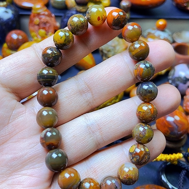 玛瑙/玉髓手把未镶嵌