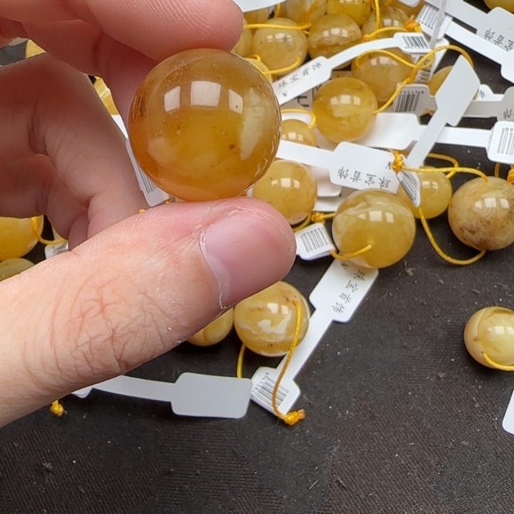 蜜蜡未镶嵌珠宝奇石天然气72