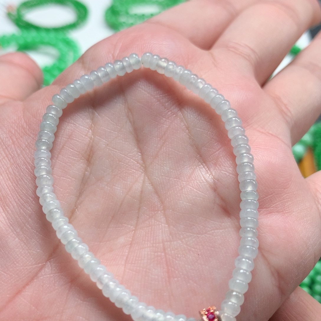 翡翠未镶嵌手链翡翠