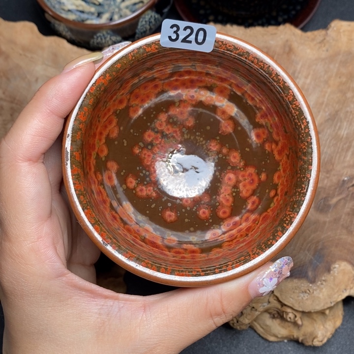 茶盏建窑建盏主人杯320