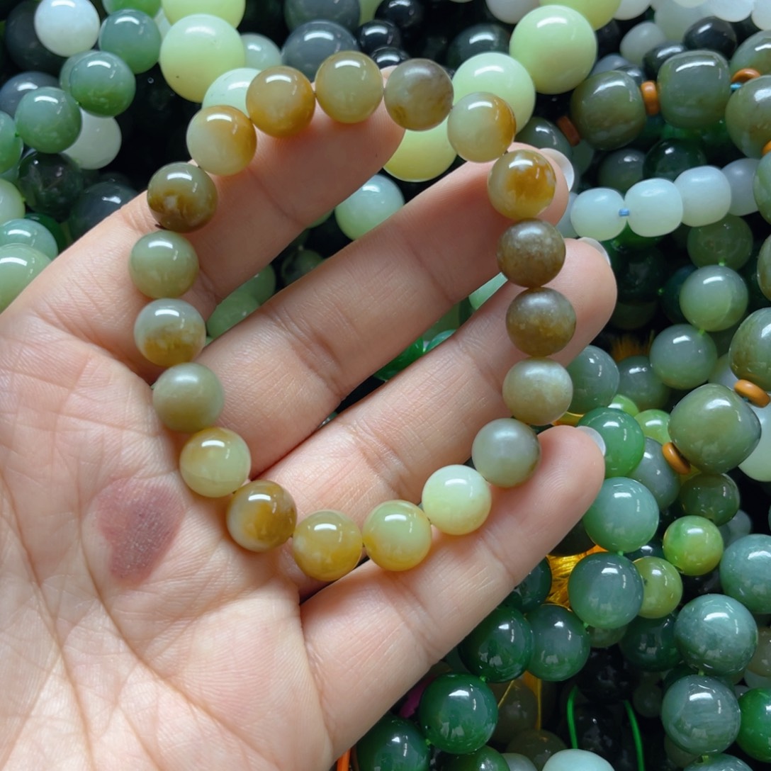 未镶嵌和田玉手链