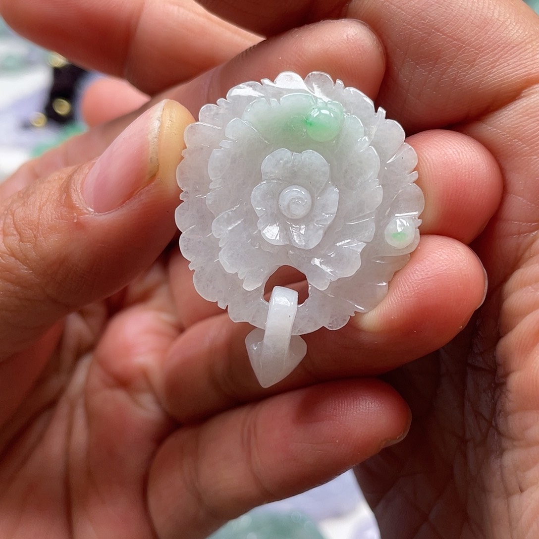 颈饰未镶嵌翡翠翡玉缘翡翠