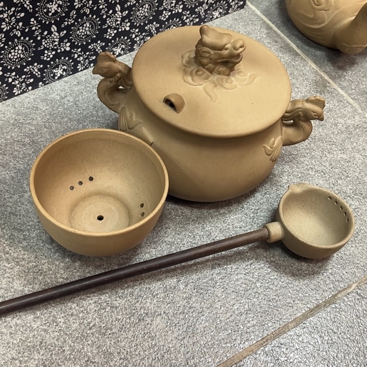 壶老段烧茶器茶具！