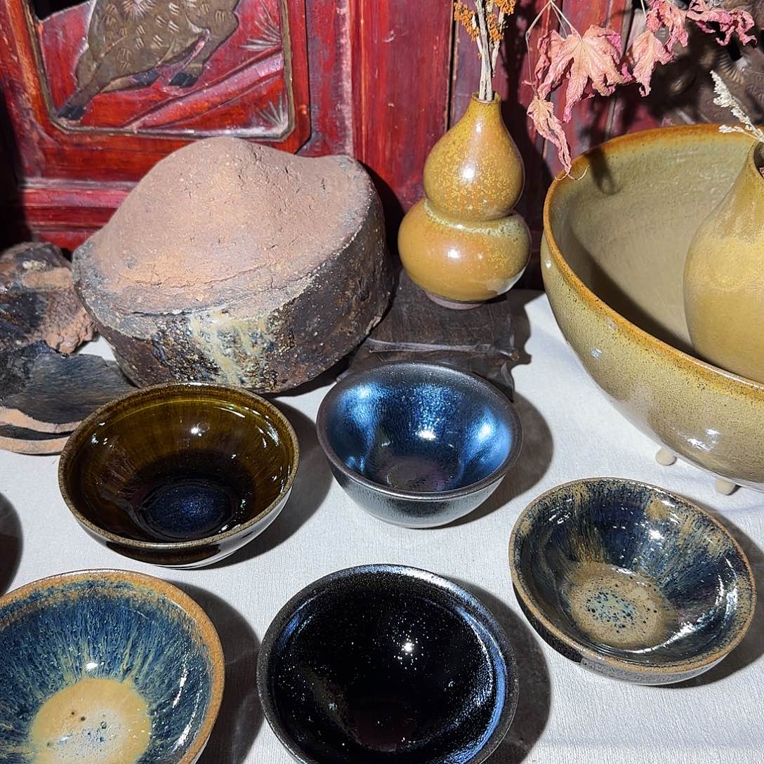 箜***箜茶盏建窑建盏黑瓷