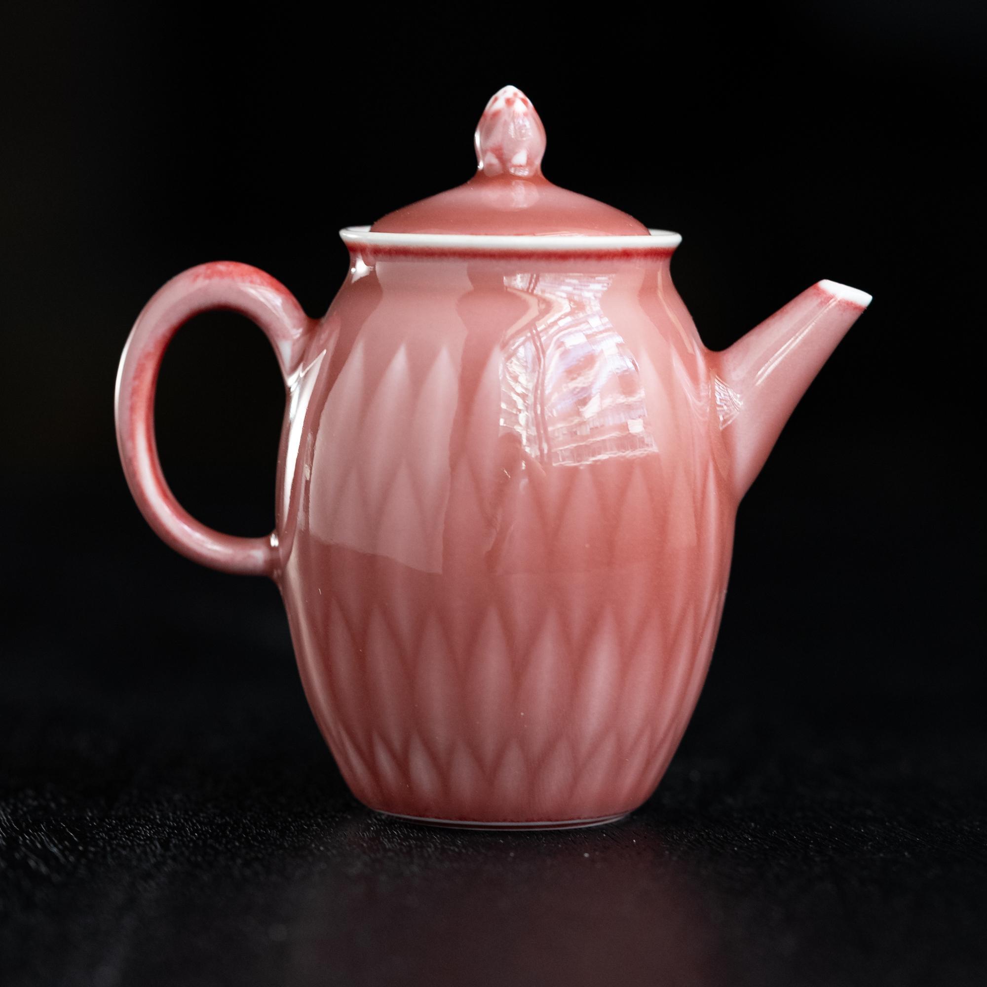 SH-2128学茶严选豇豆红莲瓣壶