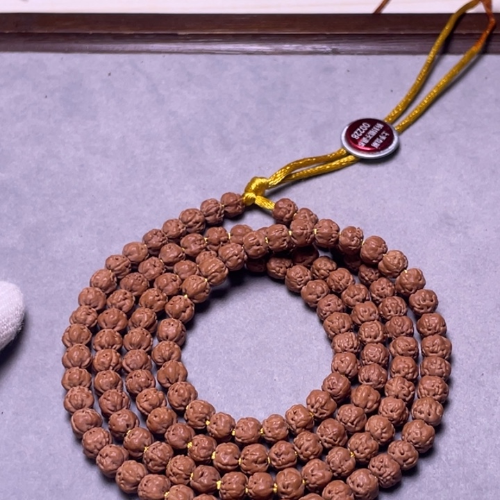 祥***远金刚菩提手串梅朵矮桩6.5