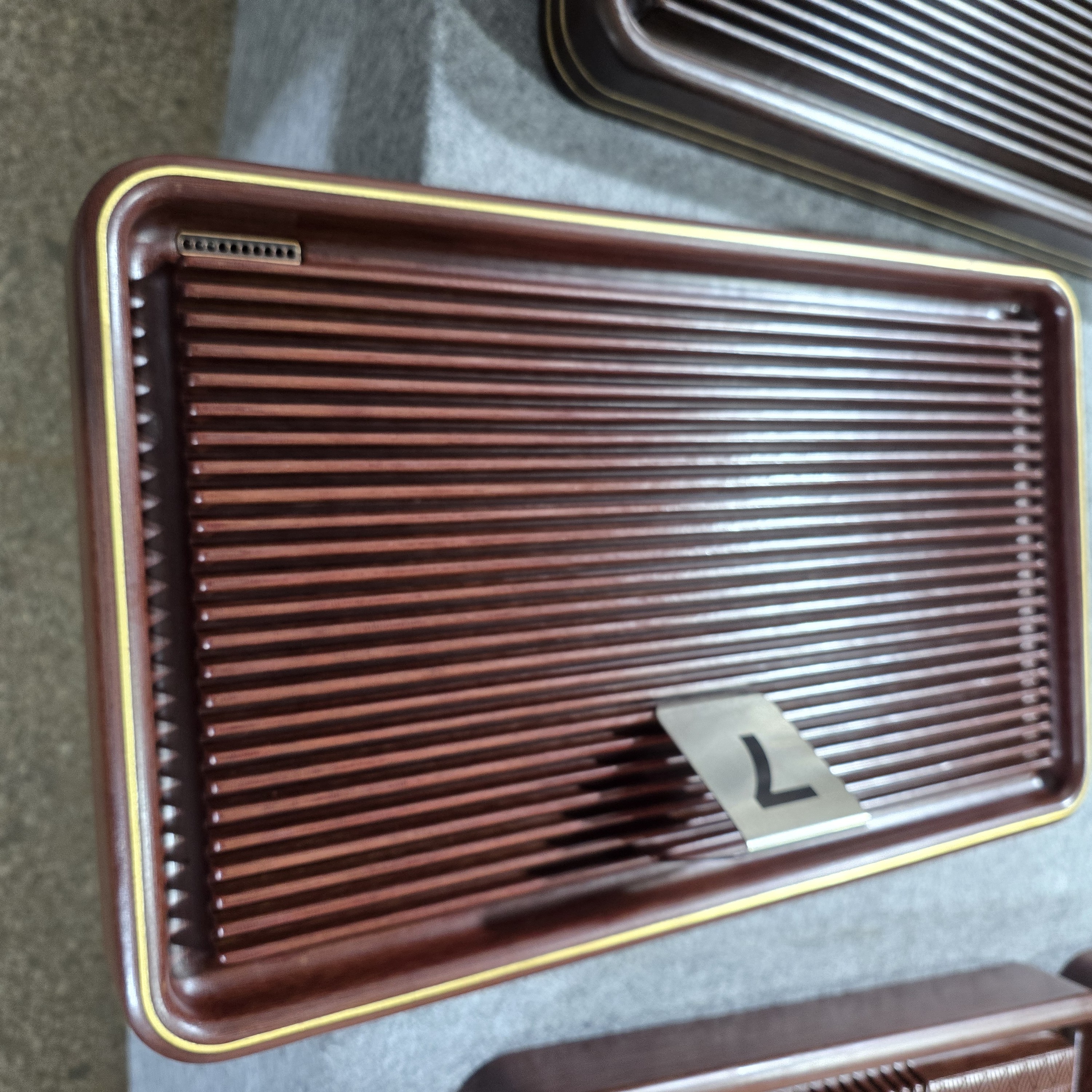 博观50×30×5电木茶盘排水整块家用客厅办公室茶台