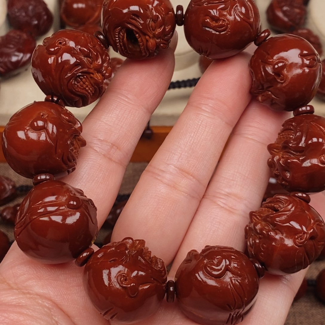 橄榄核吊坠小***楠单面经典