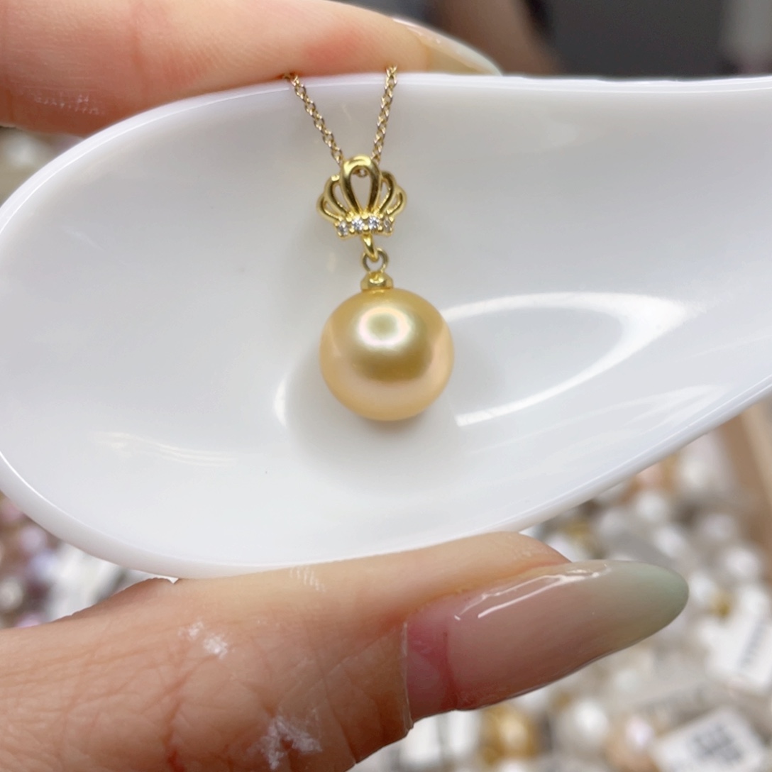 淡水珍珠未镶嵌吊坠(赠链)