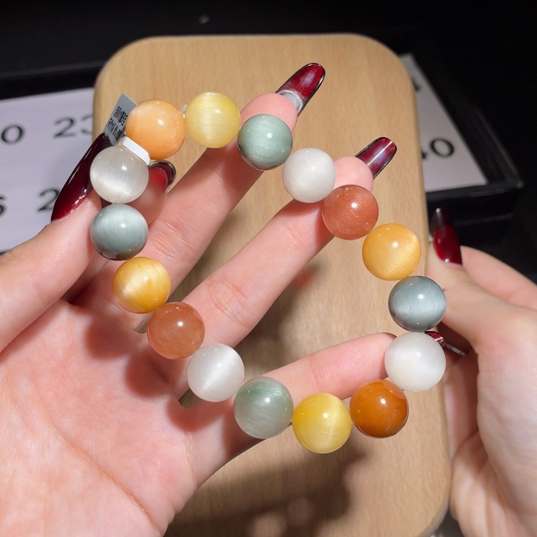 水晶手链未镶嵌229号多样性发一K 13+