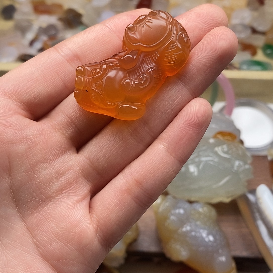 玛瑙/玉髓未镶嵌颈饰