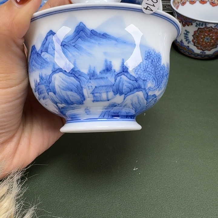 沙沙手工手绘茶具214