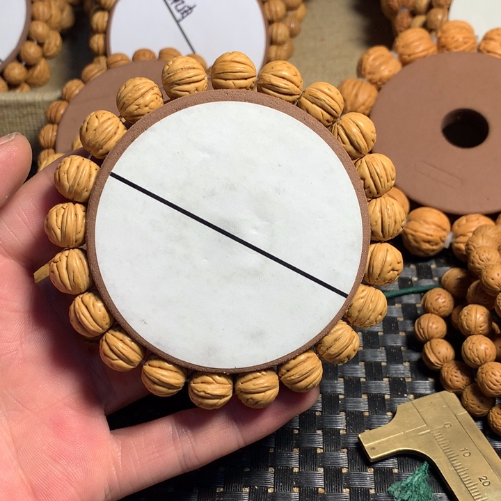 二***炮桃核手串10#鬼筋肌肉金豆