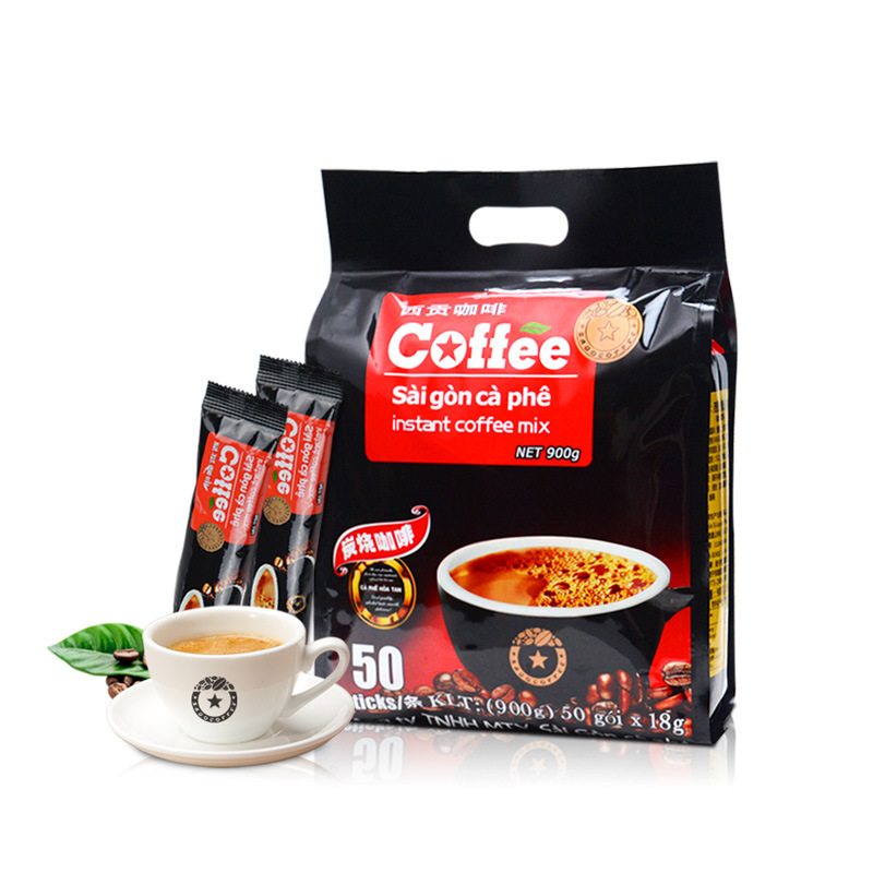 西贡咖啡越南原装进口（原味、炭烧）速溶咖啡粉三合一咖啡赠十杯