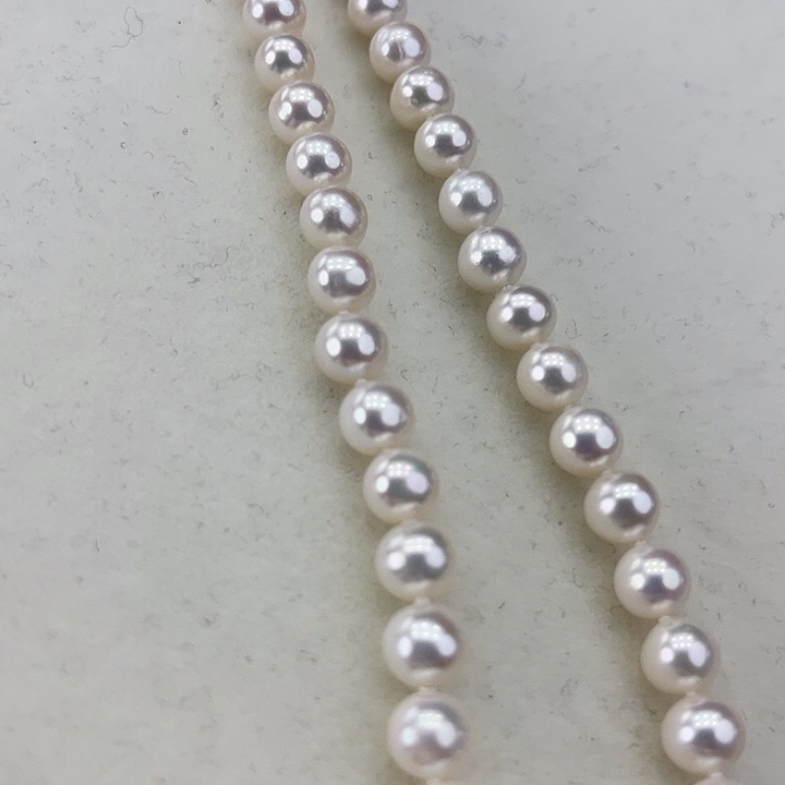 淡水珍珠颈饰银S925镶嵌7➕极光炫彩