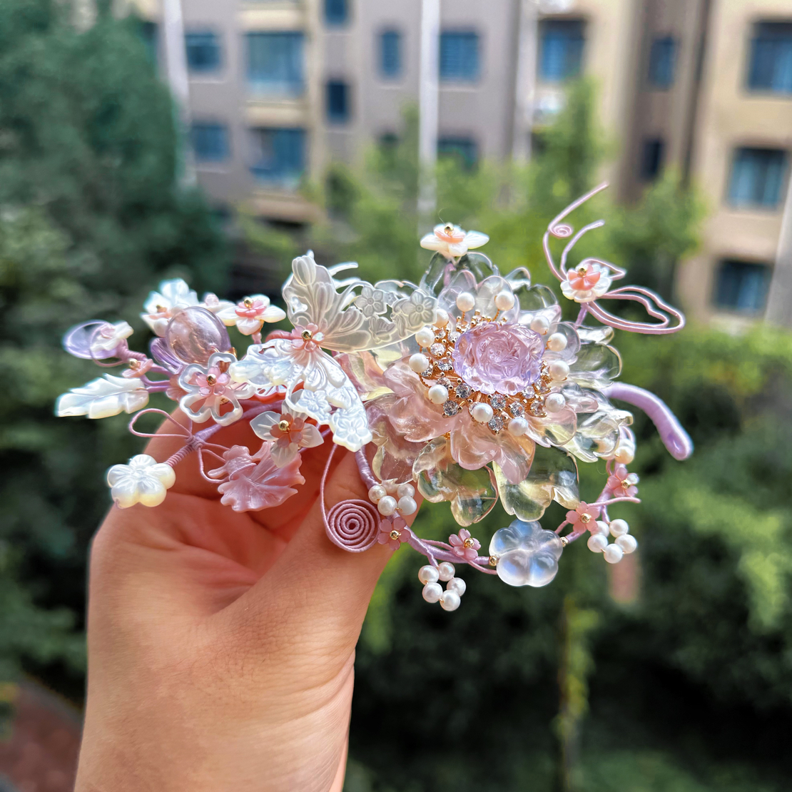 手工定制天然石古风配饰no退no换