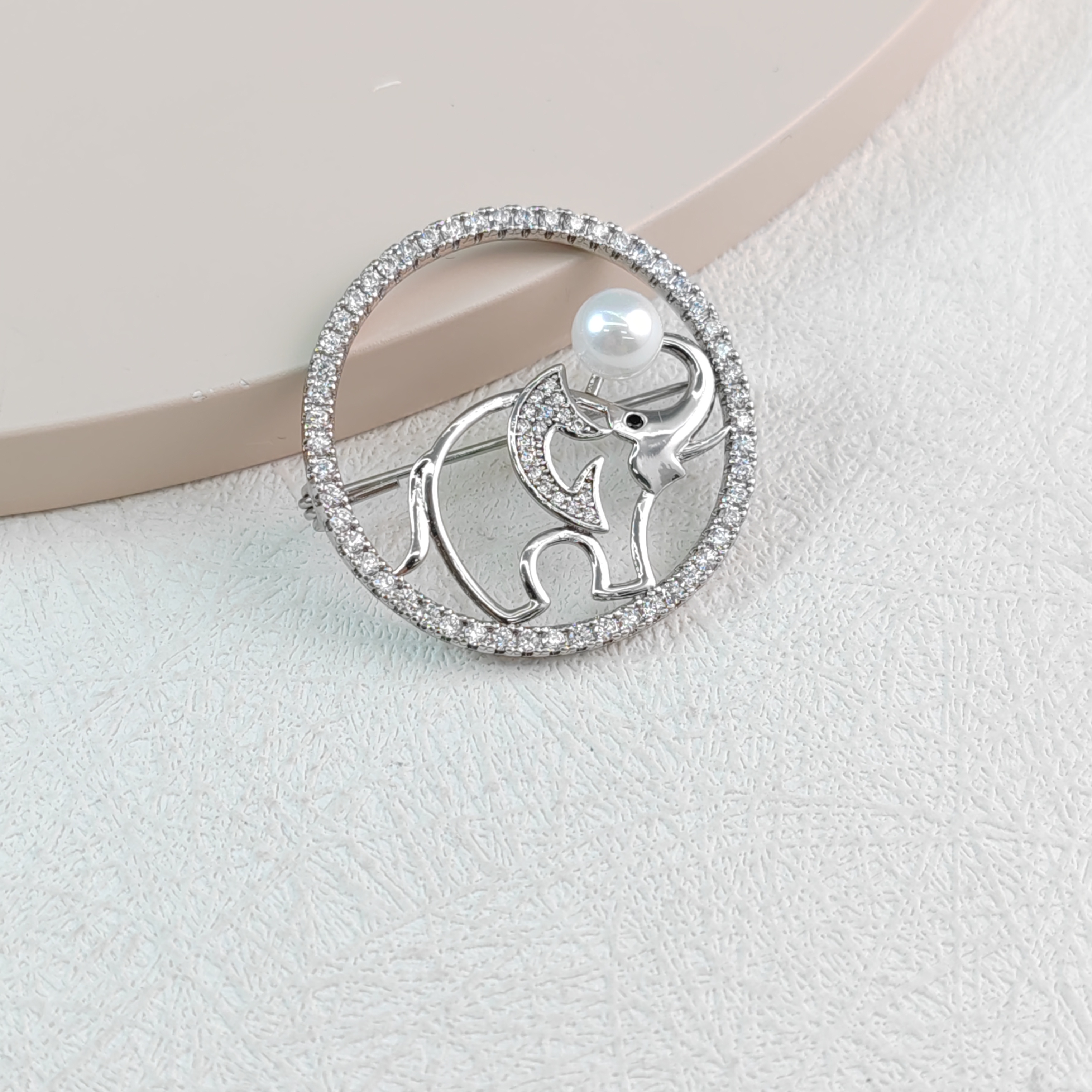 XUPING/旭平首饰 合金合成锆石胸针 【潘生福利】GD X000989209