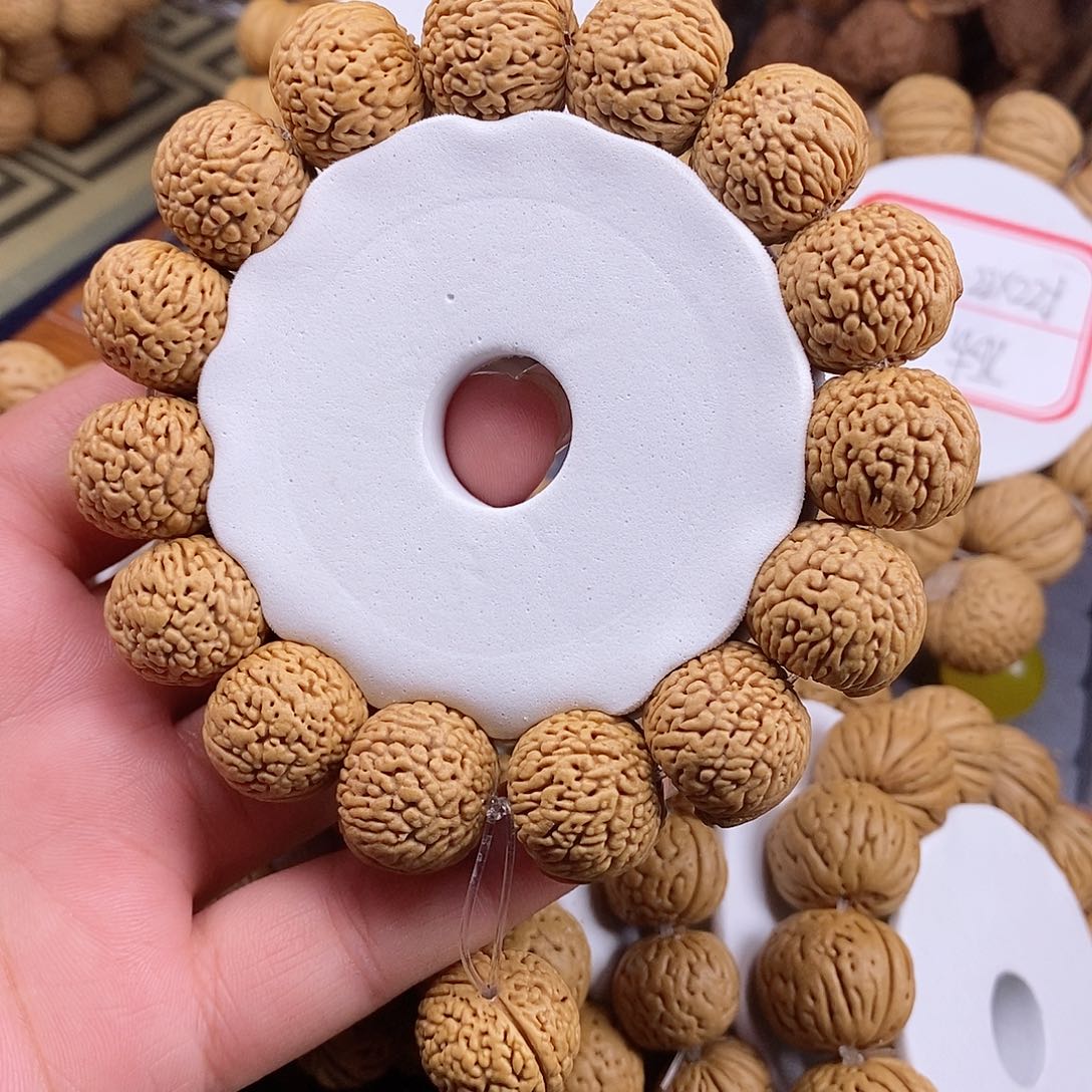 桃核手串龙鳞苹果1.8