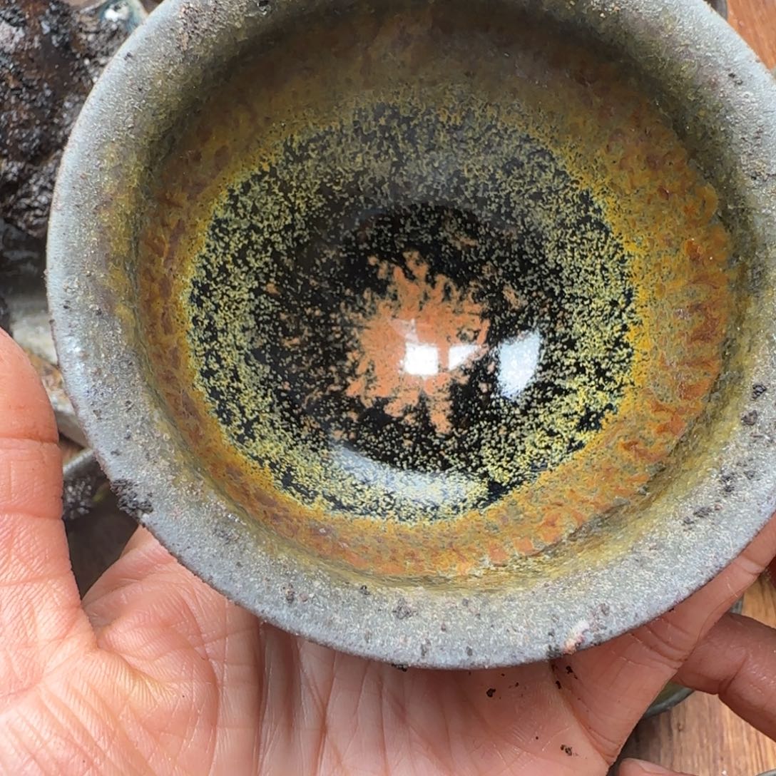 汤***石柴烧建盏茶盏茶杯213