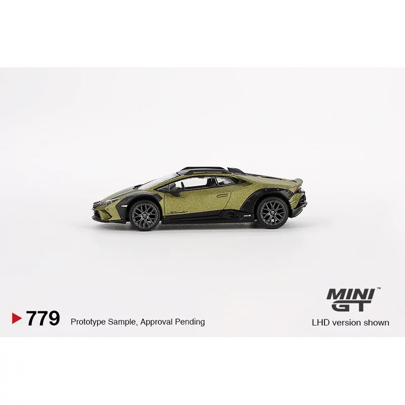 MINIGT 1:64 #779 兰博基尼 Huracán Sterrato Verde 汽车模型
