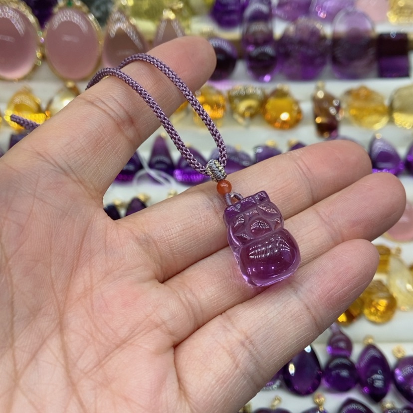 【闪购商品】水晶水晶吊坠未镶嵌