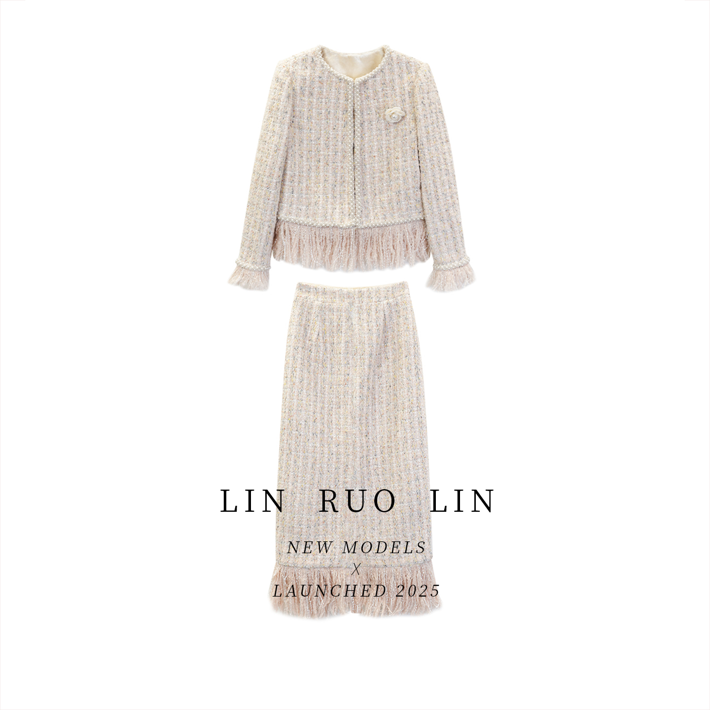 LRL【香雾白芷】原创设计法式优雅小香风套装RL0133-RL0134