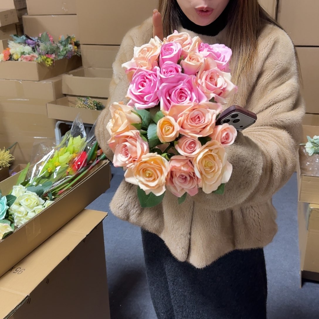 27号「闪购」仿真花，公主请下单