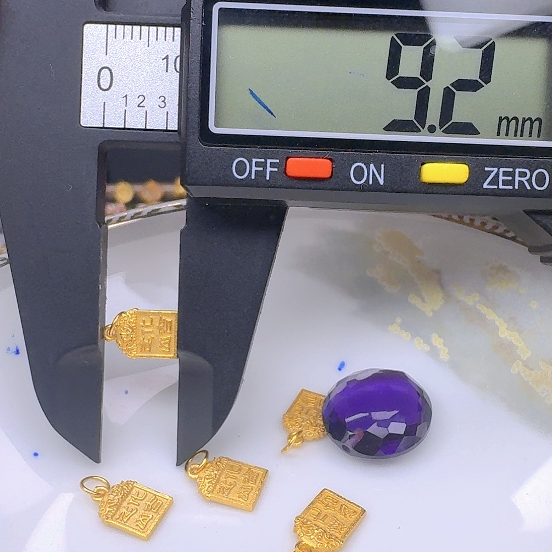 紫晶颈饰银S925镶嵌紫水晶925镶嵌26