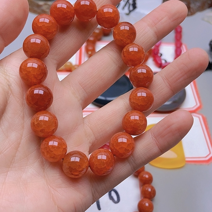 【闪购商品】未镶嵌玛瑙/玉髓珠宝半成品篮*