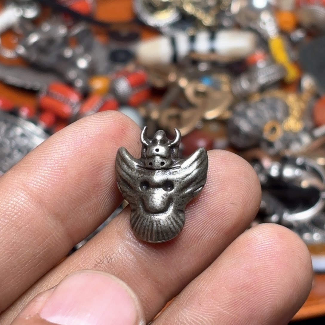 铜星月菩提挂件菩提