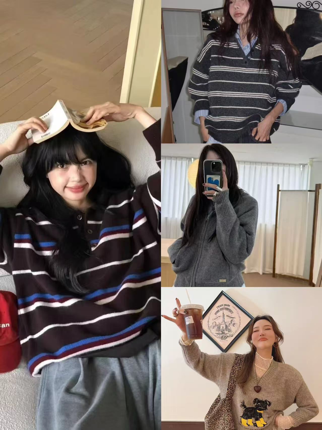 韩系毛衣随机一件