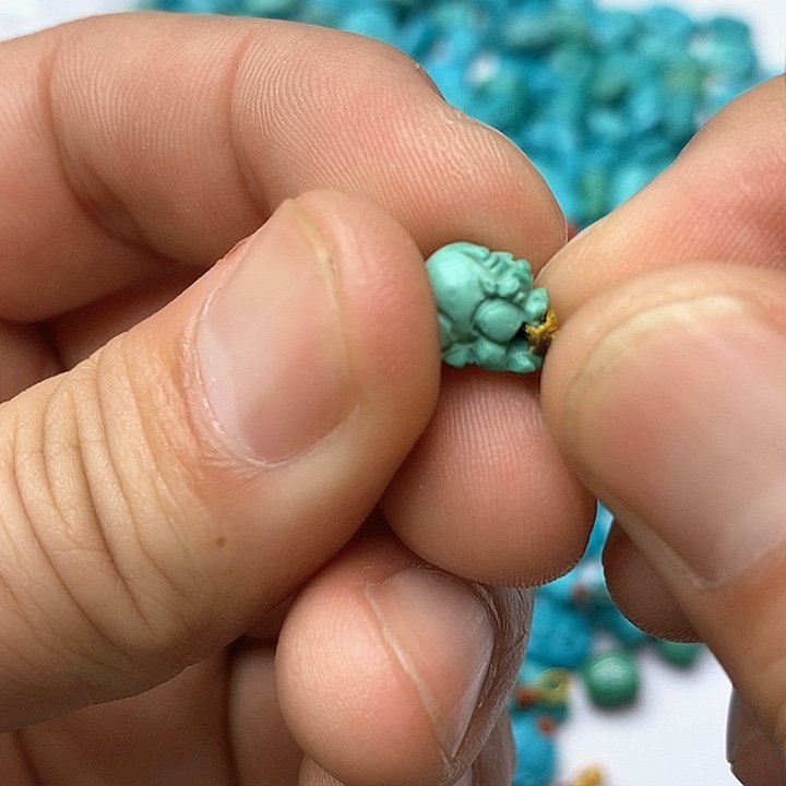 绿松石珠宝奇石未镶嵌