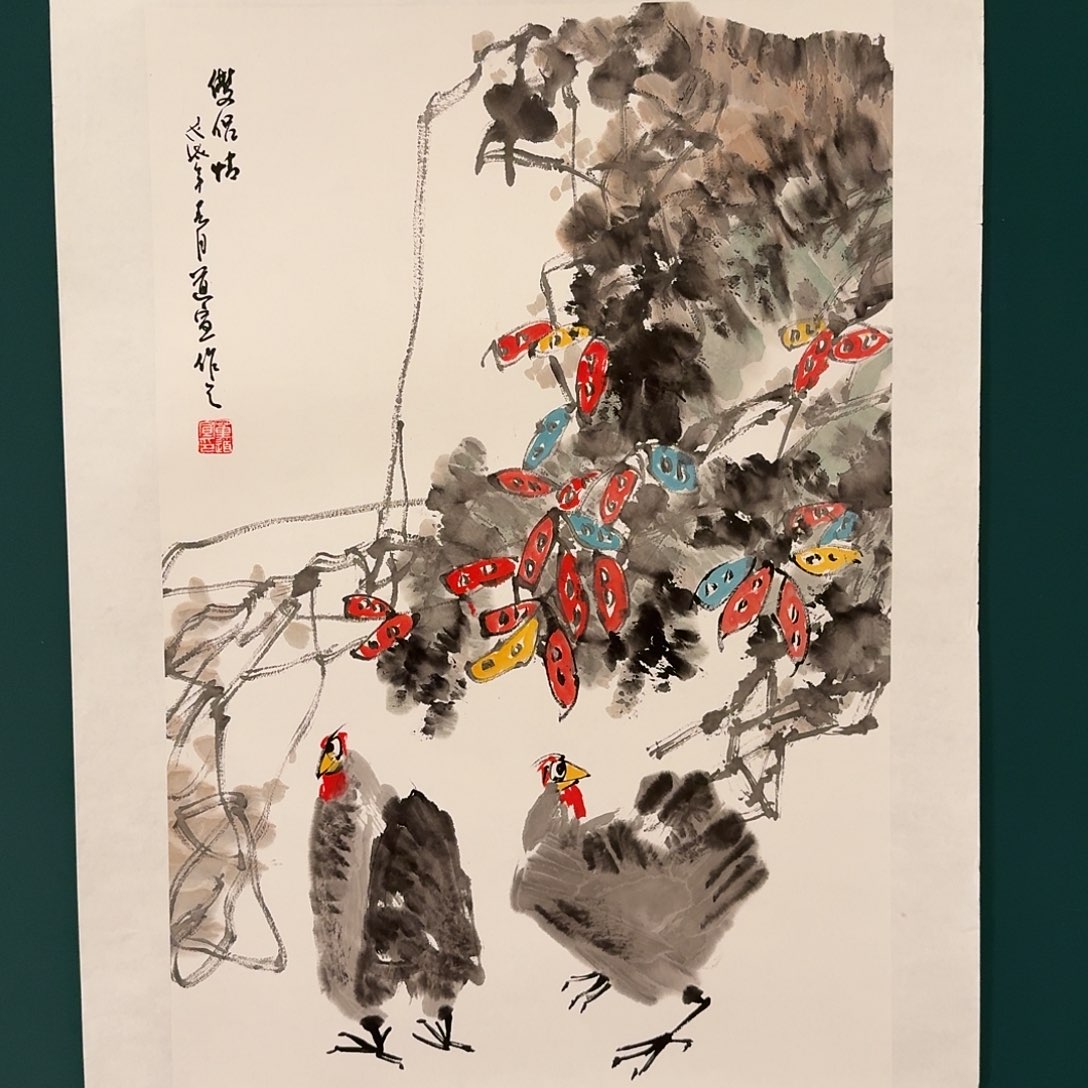 国画董老师的作品