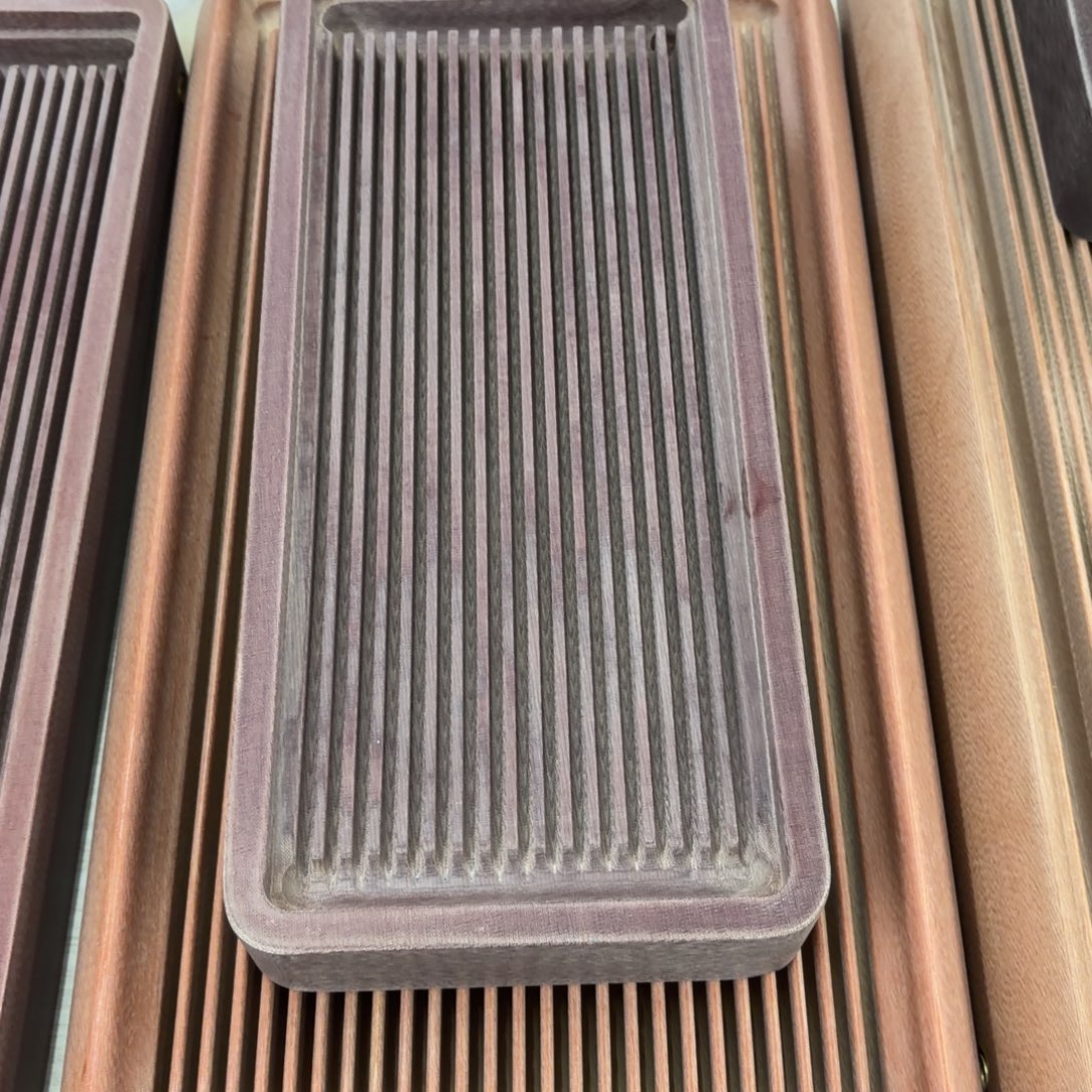 细***雨4018 5厚红色特价款电木茶盘