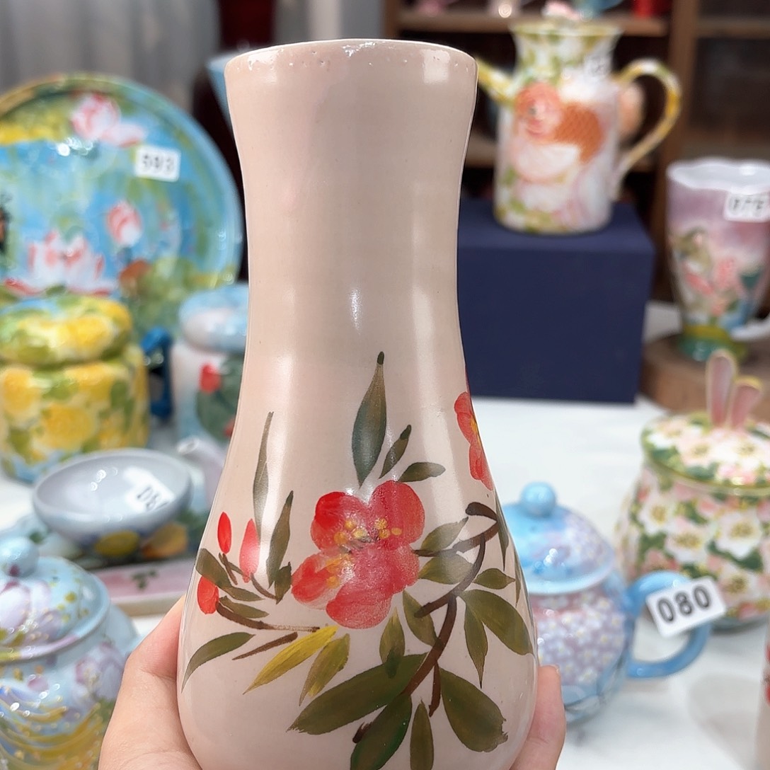 景德镇手绘高温釉下彩陶瓷茶具