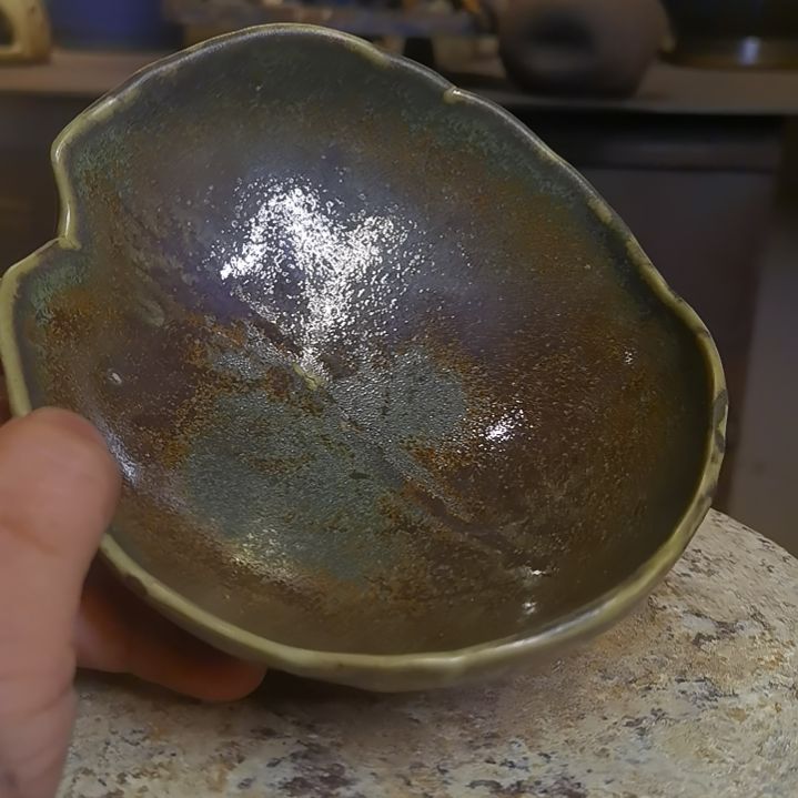 盘手工高温原矿窑变