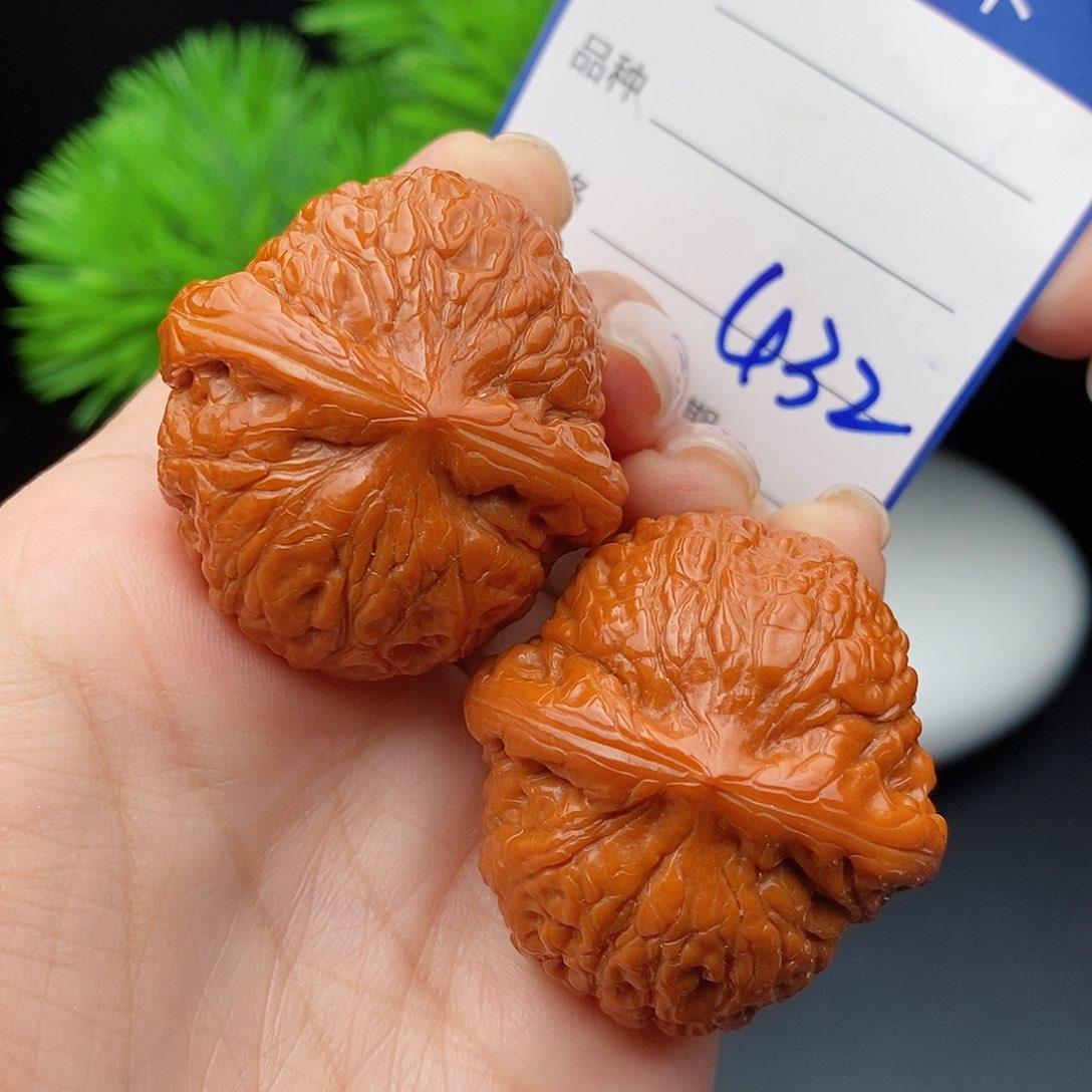 文玩核桃把件37乾隆磨432