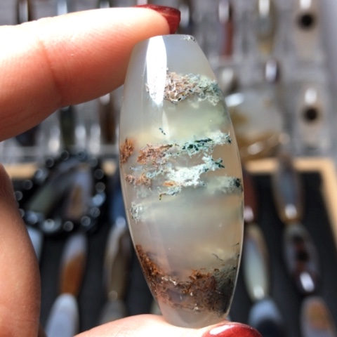 玛瑙/玉髓珠宝半成品未镶嵌