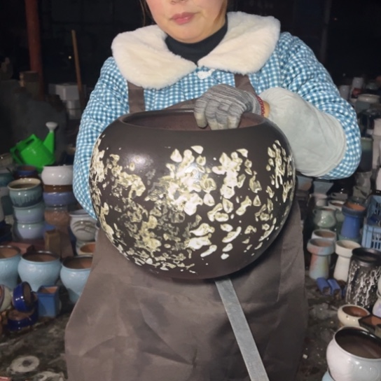 红陶口22高23正品