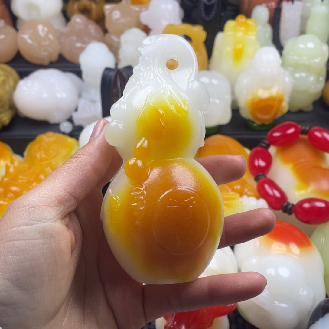 玉石雕刻摆件  葫芦