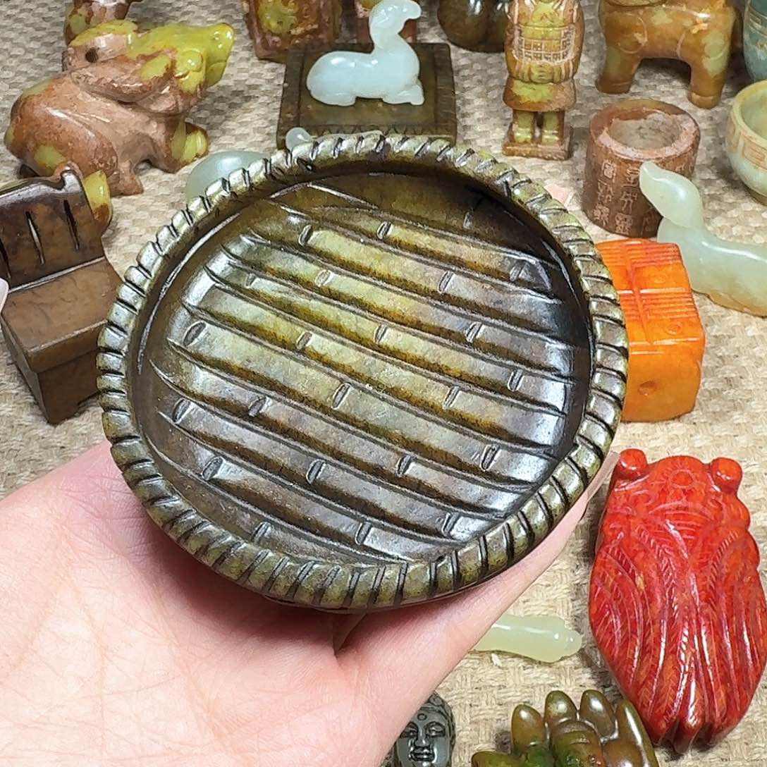 白玉菩提吊坠挂件