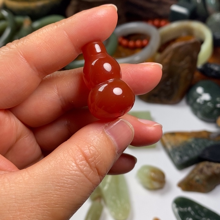 岫岩河磨玉（透闪石质玉）未镶嵌手链