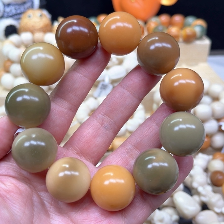 菩提根/象牙果手串清辞 瑕1-17-153