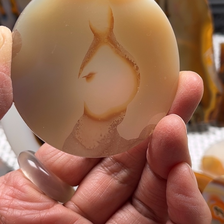 玛瑙/玉髓未镶嵌吊坠(不含链)