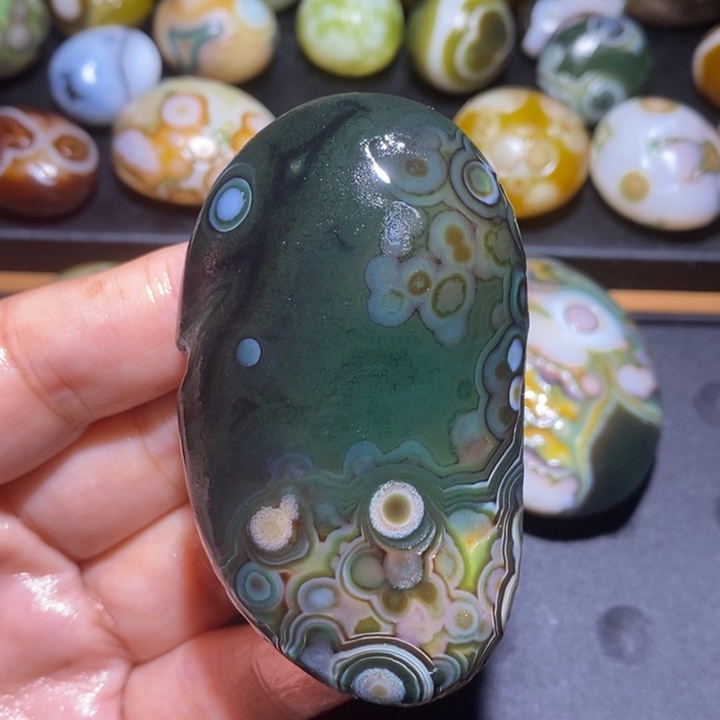 未镶嵌玛瑙/玉髓珠宝半成品198
