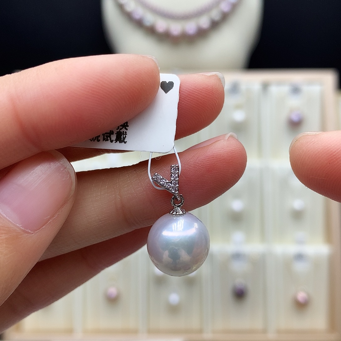 淡水珍珠颈饰合金