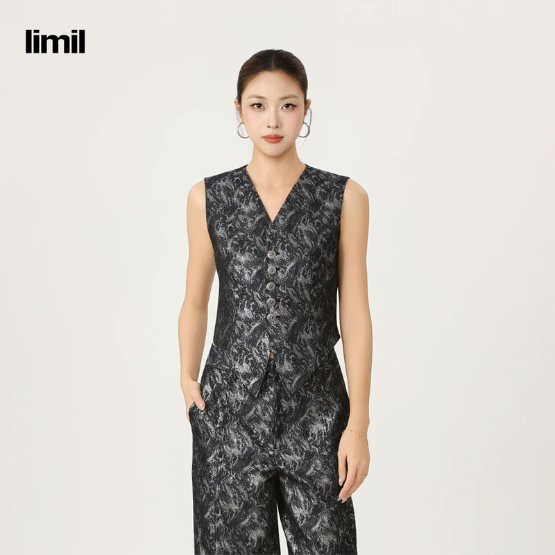limil/丽米儿高级感重工气质马甲940063