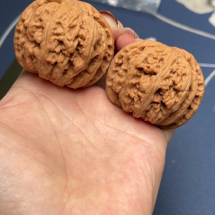 文玩核桃把件粗筋46