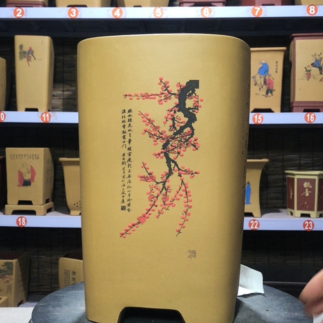 【闪购商品】紫砂花盆༺****