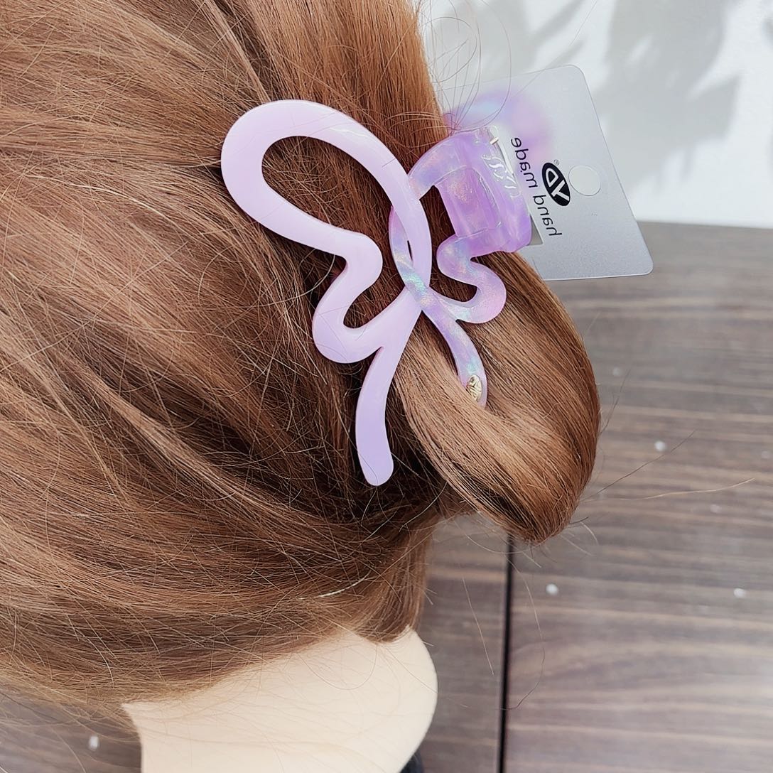 非金属发饰7号一个醋酸抓夹